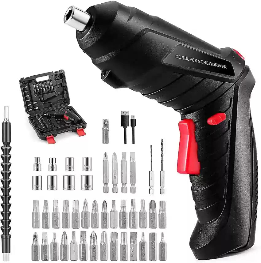 Foldable Electric Screwdriver | 47 Pieces Set