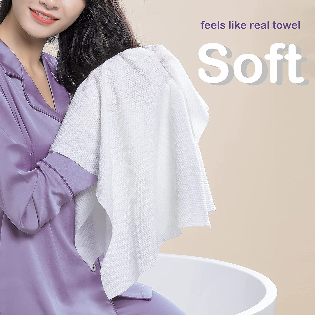 Compressed Bath Towel (Large Size)