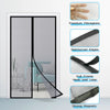 Mesh Screen Door Magnetic Anti Mosquito Curtain