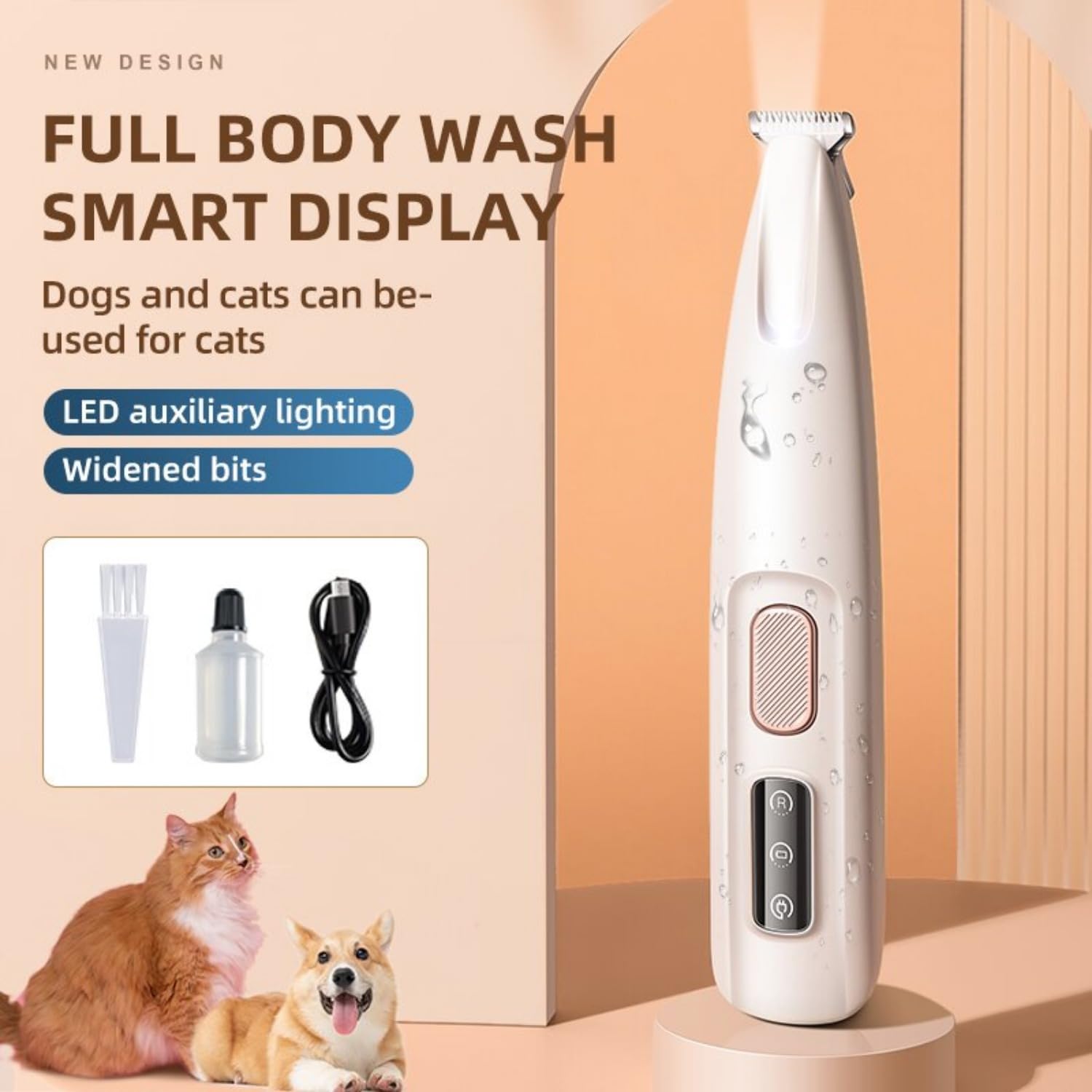 Waterproof Pet Shaver | Rechargeable