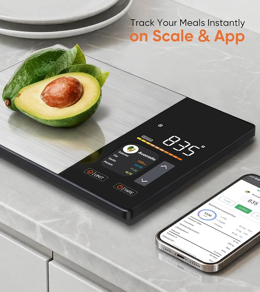 Smartek™ Nutritional Food Scale With 999 Food Codes ميزان غذائي ذكي بـ