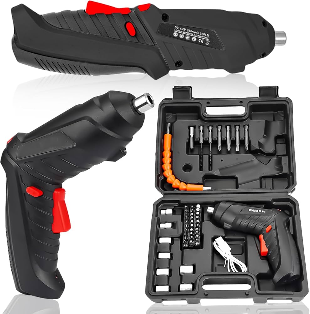 Foldable Electric Screwdriver | 47 Pieces Set