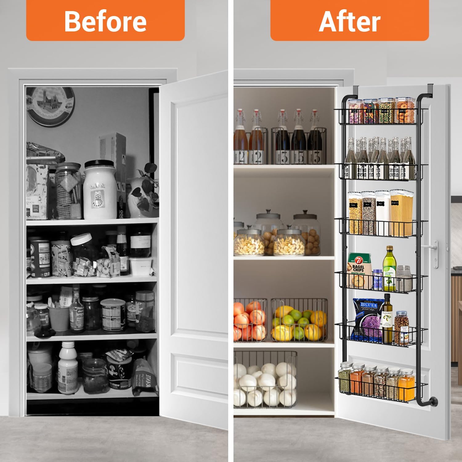 Over the Door Pantry Organizer