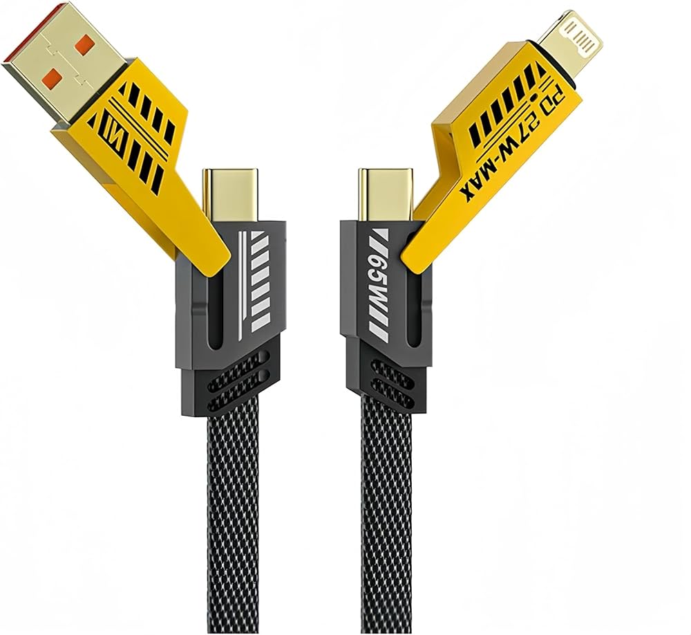 4-in-1 Fast Charging Multi-Device Cable