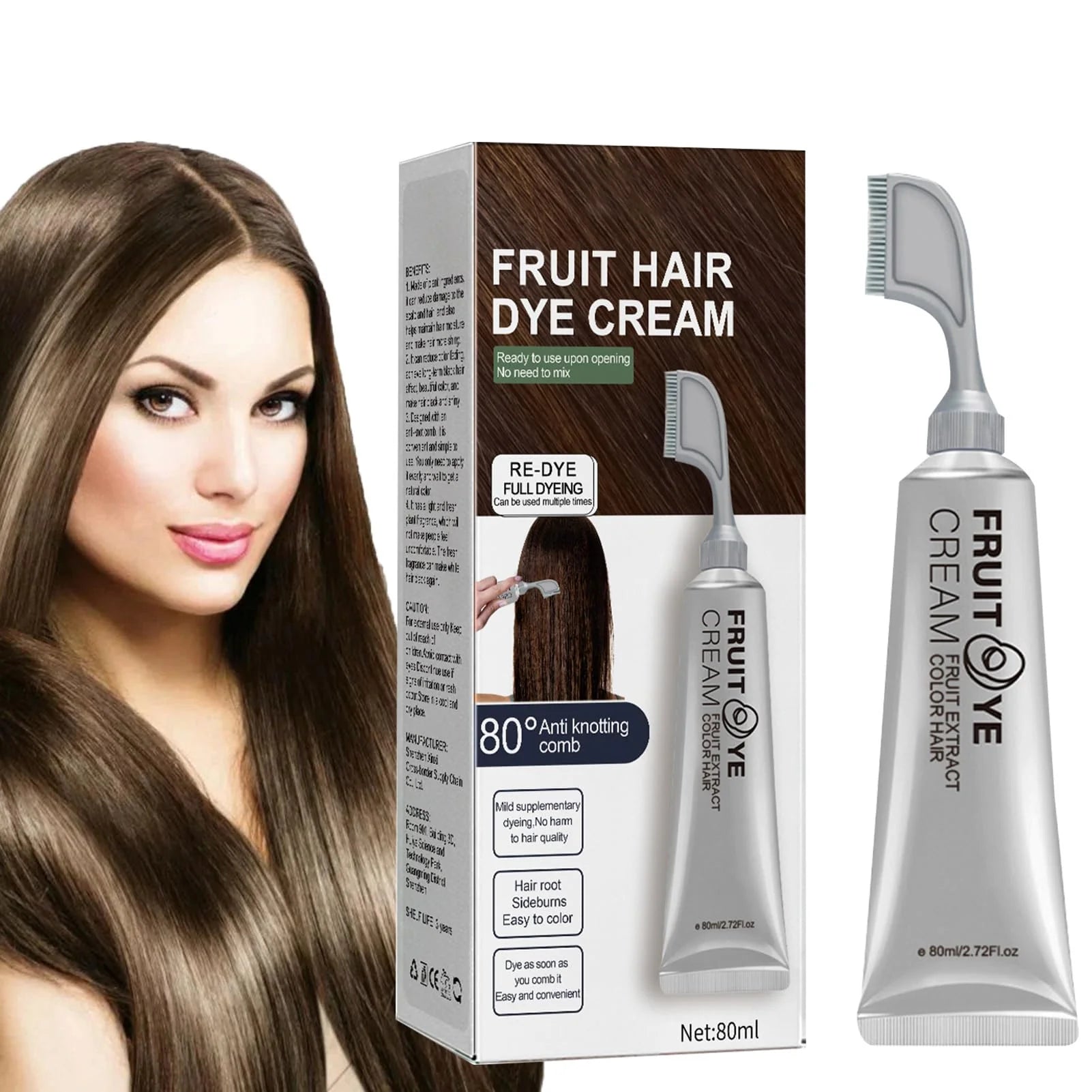 Fruit Hair Dye Cream
