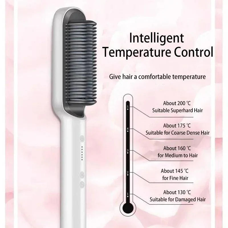 HEATED STRAIGHTENING BRUSH | 2024 New Version