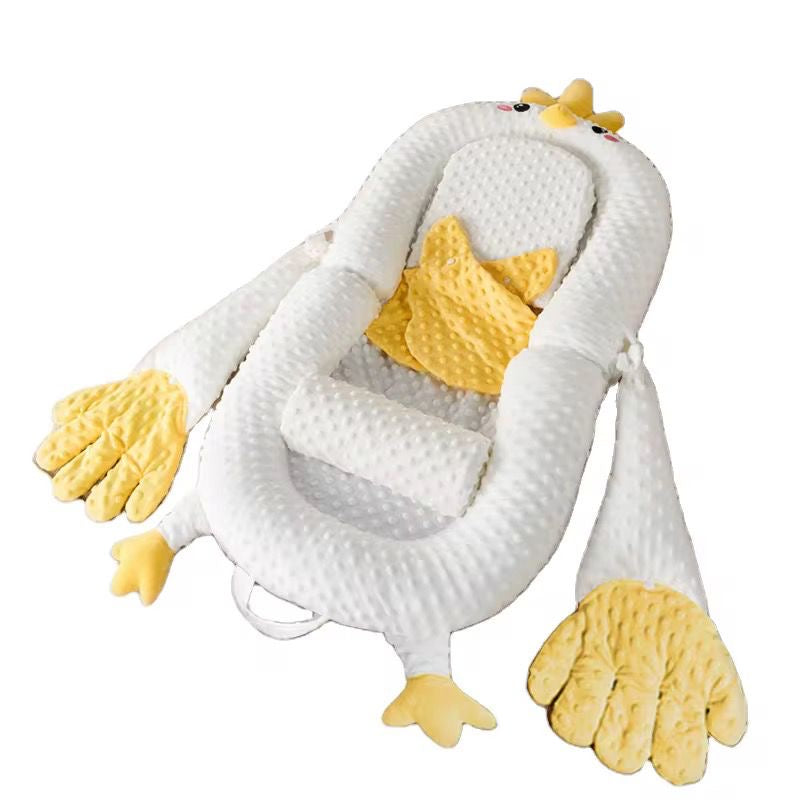 Baby Cotton Lounger With Vibrating Hand