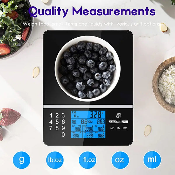 SmartElek® Nutrition Food Scale – Smartmacroscale