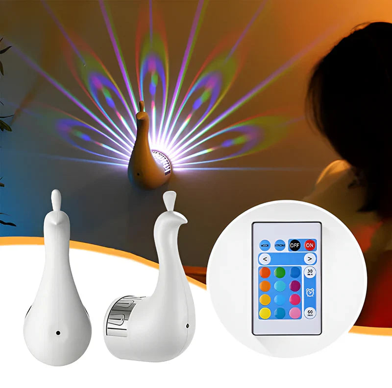 Peacock LED Wall Lamp