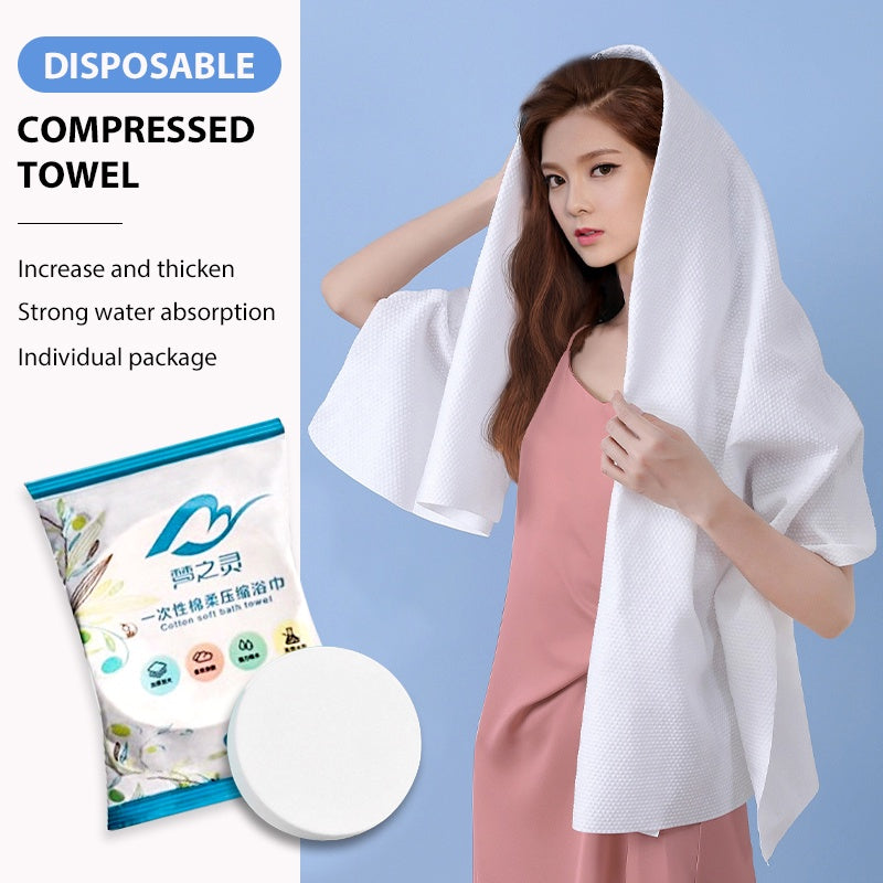 Compressed Bath Towel (Large Size)
