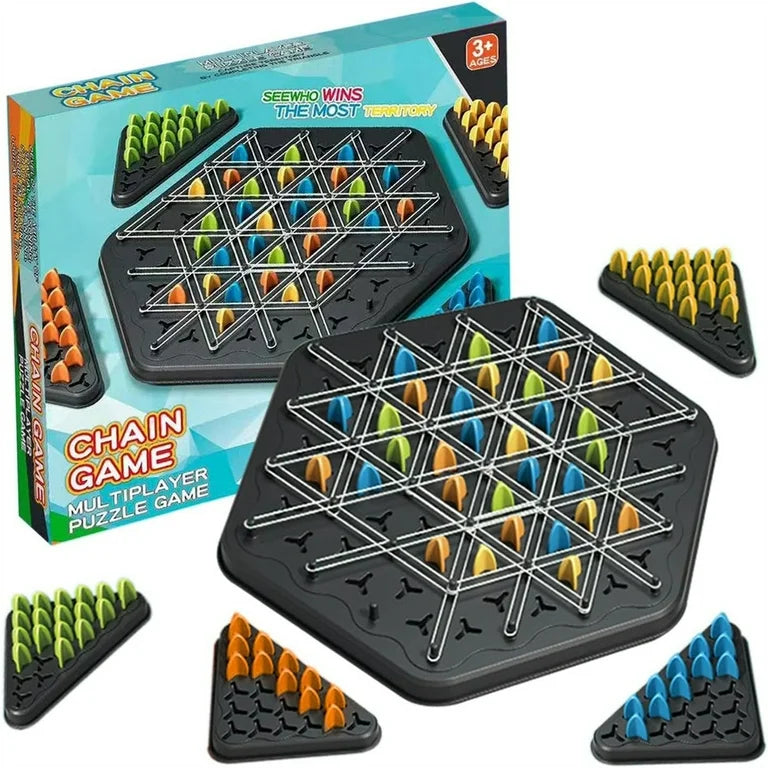 Chain Triangular Chess Game