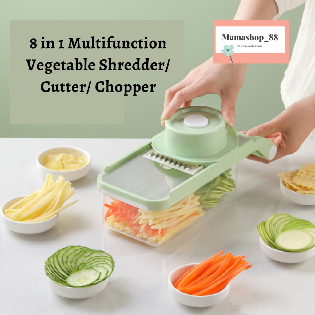8 in 1 Stainless Steel Vegetable Slicer