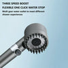 Showery® Turbo Massage Shower Head