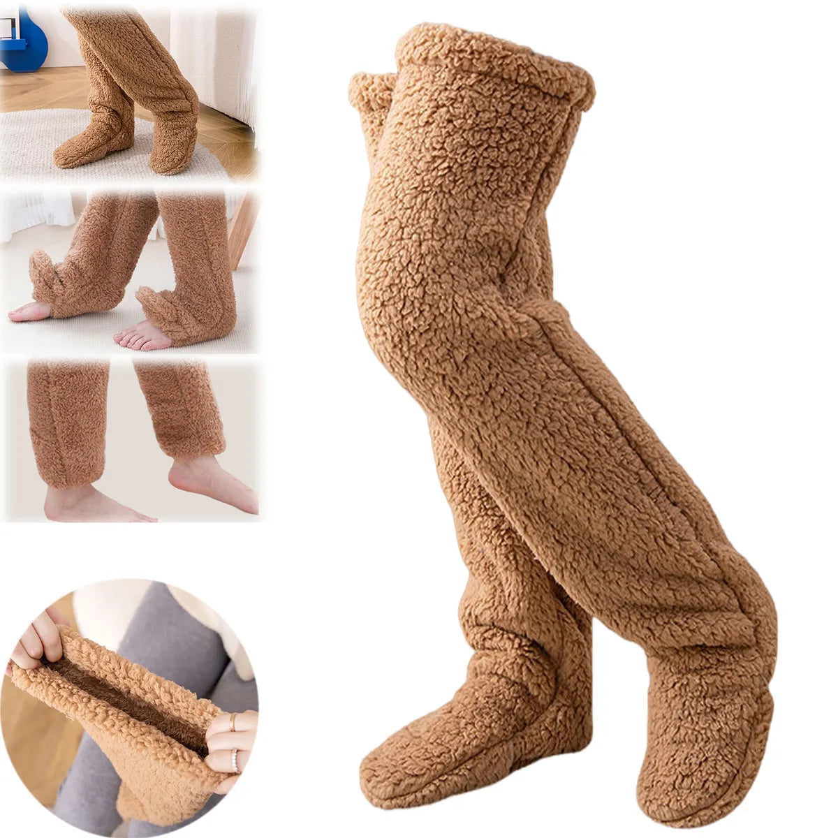 Comfy Teddy Socks | No More Cold Feet With Our Plushy Socks