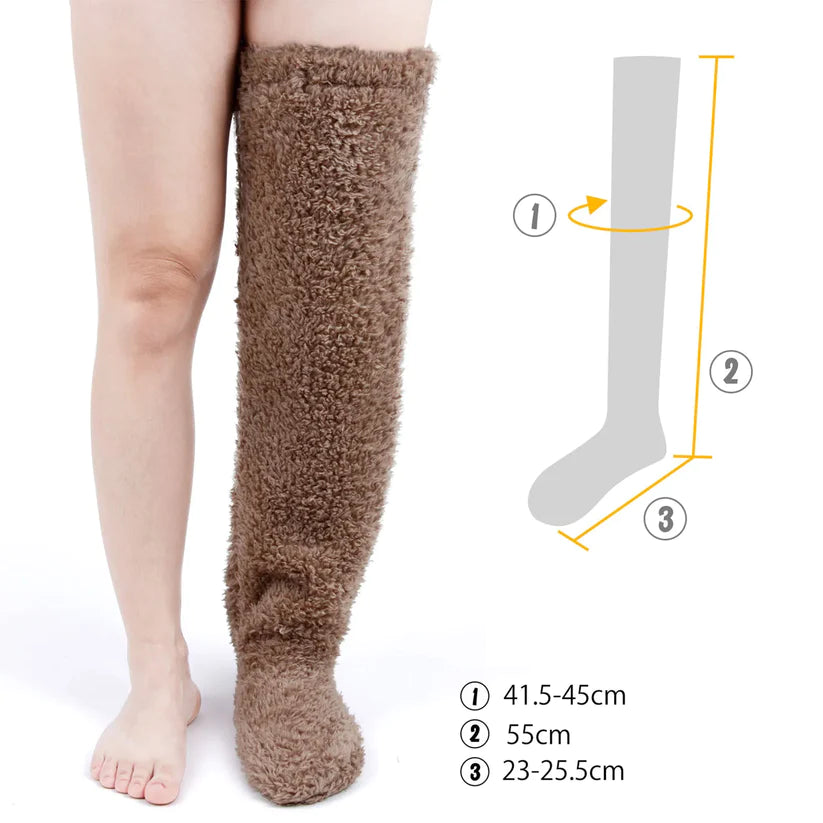 Comfy Teddy Socks | No More Cold Feet With Our Plushy Socks